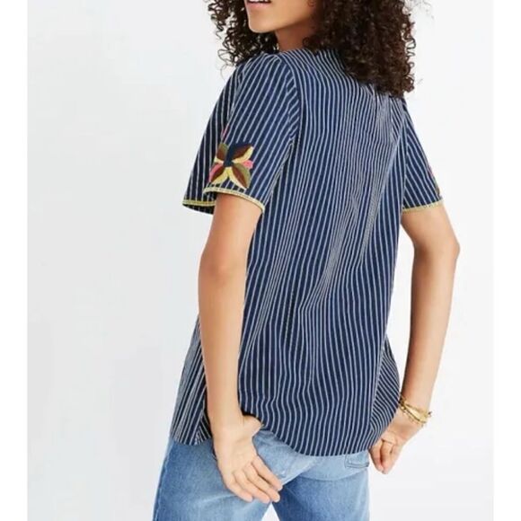 Madewell Embroidered Fable Top Size S / NWOT - Picture 3 of 7